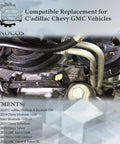 Enocos 904-861 vacuum pump installed in engine bay with belts and hoses
