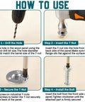 How to use Heavy Duty 120 Pack T Nuts With 360 Hex Machine Screws 3/8 x 16 Thread with installation steps for wood projects.