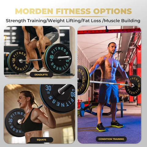 Leg Extension And Curl Machine With 70 Lb Olympic Bumper Plates Set for home gym leg strength training, heavy duty workout options.
