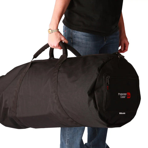 Built Tough Drum Hardware Carry Bag With Adjustable Shoulder Strap And Dual Grips, Heavy Duty 600 Denier Nylon Lined With Plush Padding For Hassle Free 13 By 50 Inch Gear Hauling