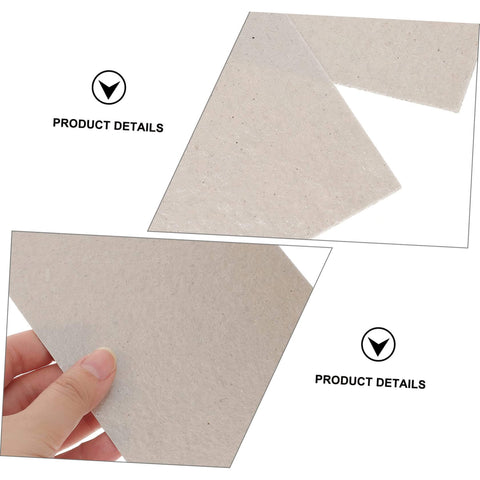 Close-up of 12 Piece Mica Sheet Waveguide Covers For Microwave Oven With High Temperature Heat Resistant Insulation And Oil Proof Surface