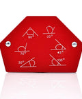 Rosfix Magnetic Welding Angle Set x6 Stainless Steel Fixed Angle showing various angle measurements from 30° to 135°.