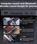 BTR13 Bluetooth Headphone Amplifier With LDAC AptX Adaptive AptX HD And AAC, Dual CS43131 DAC, PC BT Phone Three Mode Switch