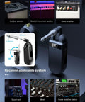 Wireless UHF Saxophone Microphone System With Clip On Instrument Mic For Sax And Trumpet, receiver system compatibility