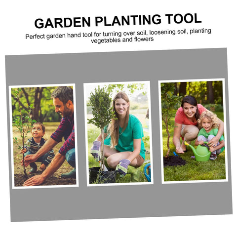 Garden Digging Tool Hand Shovel For Cultivation And Planting No Handle Design Easy Soil Loosening Weeding Transplanting Grass Removal Handheld Garden Tool For Veggies And Flowers used by people in garden to plant trees and flowers.