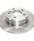 Rear Solid Disc Brake Rotor With Forged Flange For Precise Fit, Induction Hardened Raceways, Multi Lip Seals, and ABS Signaling.