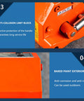 Boss Level Neodymium Magnetic Lifter With Anti Collision Release Lever For Lifting Thick Steel Plates Iron Blocks And Round Bar Badass Heavy Hauler 3300 Pound Lift Capacity with anti-collision limit block and baked paint exterior.