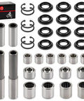 Front Upper And Lower Arm Bearing Bushing Seal Kit For Brute Force 650 750 4x4i KVF650 KVF750 2005 2013 Durable OEM
