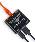 Slick Portable Kvm Console Adapter For Straight Plug And Play Laptop Server Management And Headless Bios Troubleshooting Via Hdmi Video And Usb Controls Rock Solid Build Quality For Boss Performance - Compact adapter with USB and HDMI connections.