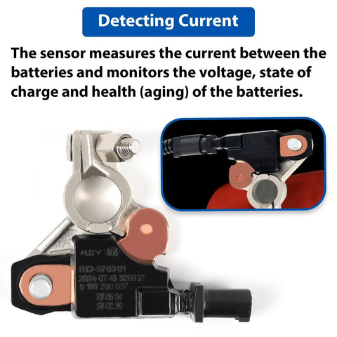 Heavy Duty Battery Current Sensor And Power Monitor Swap Fast On Chrysler Dodge Jeep Rigs To Keep Her Purring Smooth With Zero Hassle Rock Solid Oem Fitment Guaranteed, showing close-up details.