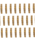 Brass Barrel Hinges For Jewelry Boxes With Slick Hidden Design And Silent Opening Mechanism 25 Piece Set display