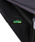 Close-up of leveling indicator on 4-In-1 Convertible Car Seat With UPF 50+ Sun Shield Canopy, Height And Angle Adjustable