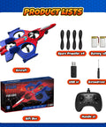 Spider Mini Drone Foam RC Plane With LED Lights 2.4GHz Remote Control 360 Degree Stunts Flips And Rolls Easy To Fly aircraft kit