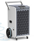 260 Pints Commercial Dehumidifier With Pump And Drain Hose For Basements And Large Spaces Like Warehouses