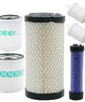 Kubota Oil, Fuel, Air and Hydraulic Filter Kit Replacement for BX22 BX23 BX24 ZD18 ZD21 ZD25 GR2100 GR2110 GR2120 Tractors