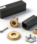 Flo Torq II Hub Kit Replacement For Mercury Outboard Motors 60 300 HP Compatible With Mercruiser Alpha One And Bravo One