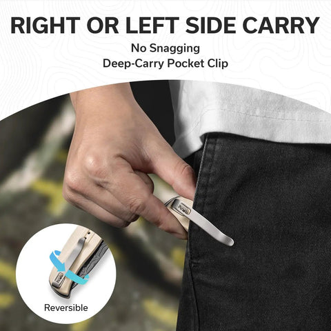 Indie Folding Pocket Knife With 3.48 Inch Damascus Blade Flipper Action Ultra Grippy CNC Milled Handle For A Secure Non Slip Grip Everyday Carry EDC For Men Who Demand Sharp Performance, reversible deep-carry clip