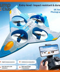 Mini Kids Drone With Altitude Hold And 6 Axis Gyro, LED Lights, Remote or Smartphone Control by Jump RC Club
