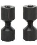 Two Hole Flange Alignment Pin Made From Anodized Aluminum Quick Tweezers Style Dowel Pin For Pipe Flanges Sturdy Black Finish