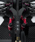 Durable Aluminum Alloy Steering Kit For 1 To 10 Scale RC Drift Cars With Beefed Up CNC Machined Steering Assembly Upgrade