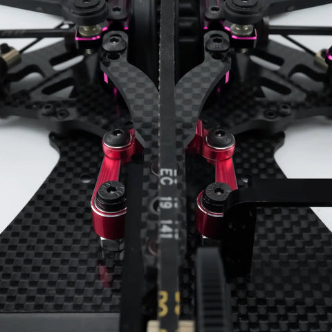 Durable Aluminum Alloy Steering Kit For 1 To 10 Scale RC Drift Cars With Beefed Up CNC Machined Steering Assembly Upgrade