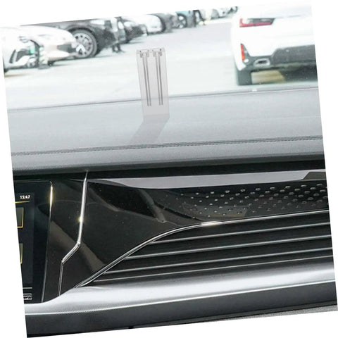 Pro Grade Automobile Oil Quality Comparator High Precision Engine Oil Tester Demo Stand, transparent plastic on car dashboard