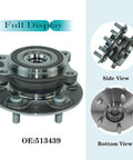 Front Wheel Bearing And Hub Assembly For Toyota Camry 2018 To 2022 Avalon 2021 And Lexus ES250 2021 To 2023 2.5L L4 5 Lug