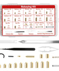 Keyway Rekey Kit For Home Security And Door Locks, 500 Plus Pieces Complete DIY Lock Rekeying Set with pins and tools visible