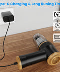2 In 1 Keyboard And Car Vacuum Cleaner Wireless Handheld With Brushless 120W Motor Beast Suction charging via Type-C cable