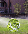 Clear PVC tubing 1 in ID x 1-1/4 in OD for irrigation, shown with lawn sprinklers and a tubing coil inset.