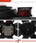 Straight Shot Drop Dead Easy Swap Engine Radiator Cooling Fan Assembly For Audi A3 TT VW Beetle CC EOS Golf 2006 to 2019 detailed view.