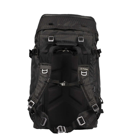 80L Adventure Camera Backpack For DSLR And Cinematography Gear With Cine Master ICU And Gatekeepers, anthracite color front view
