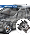 Ford Escape Lincoln MKC Rear Wheel Bearing Hub Replacement showing easy installation process with 5-lug assembly.