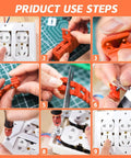Installation steps for Outlet Spacers Set 60 Pieces For Electrical Box Extender Plastic Shims Plate For Tile Backsplash Wall Electric Socket