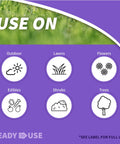 Image of uses for Eight Insect Control For Vegetables Fruits And Flowers 32 Oz Concentrate on outdoor, lawns, flowers, edibles, shrubs, trees