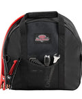 Auto Boss Cable Bag For Jumper Cables And Cords, 600 Denier Ripstop Water Resistant Fabric, showing tools and cables, front view