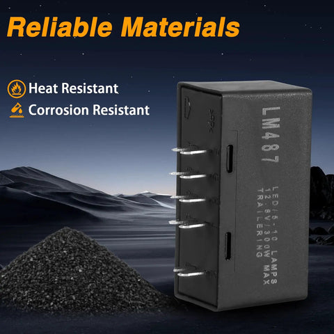 Hazard Warning And Turn Signal Flasher Relay Module For GMC Chevrolet Cadillac Hummer Replaces 15764135 15231201 LM487