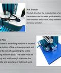 Belt drive of the Bad Ass Mini Metal Drilling And Milling Machine Slick Benchtop Teaching Press view with detailed components.