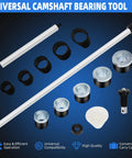 Universal Camshaft Bearing Tool Kit For Easy Installation And Removal With Case Fits 1.1 To 2.69 Inch Bearings components