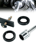 Heavy Duty CV Axle Bearing Puller and Seal Kit for Toyota 8 Clamshell Differential, black metal puller and seals