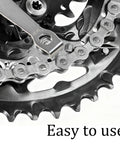 Blue Chainring Bolts Kit 5 Pack Pro Grade Premium 7075 Aluminum Alloy CNC Machined Crankset Screws installation tool in use