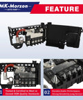 Heavy Duty Fuse Box Battery Terminal With Tough Cover For Chevy Cruze showing wiring connections and protective cover in detail.