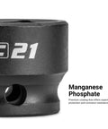 Eleven Millimeter Stubby Impact Socket With Three Eighths Inch Drive Six Point Metric Twenty Percent Shorter For Tight Spots