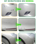 Honda White Diamond Pearl Touch Up Paint Pen NH603P For Car Scratch Repair Quick And Easy Fix with precision tips on car panels