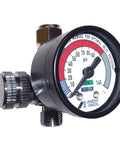 Air Regulator For Spray Gear With Compact Design Easy Read Gauge 0 To 140 PSI Pro Grade EPA Compliant 40 CFR Standard