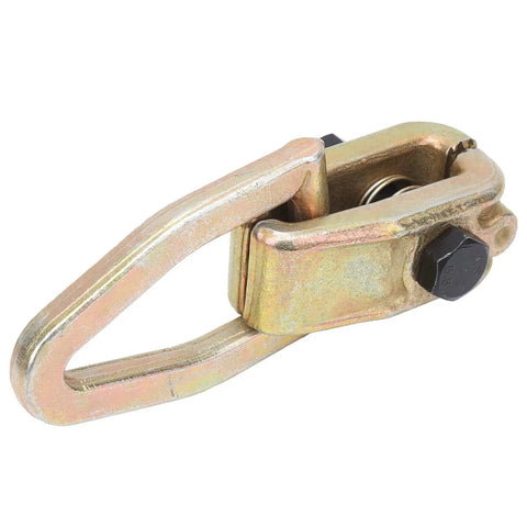 Beefy Carbon Steel Mini Clamp For Auto Body Work And Sheet Metal Pulling Rust Proof Dent Fixing Tool With Rock Solid Pointed Nose Grip And Heavy Duty Impact Resistance For Quick Panel Repair On Your Ride