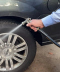 Heavy Duty Garden Hose 5 Ft 5/8 Inch Female To Female Connector Black Water Hose used for car tire cleaning