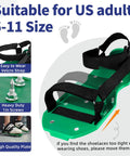 Pro Grade Self Leveling Concrete Tool Kit shoe spikes with velcro straps for epoxy floors and garage coatings