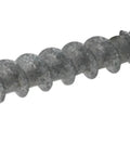 Pro Grade Galvanized Deck Screws 100 Pack Size 8 By 3 Inch Square Drive Bugle Head close-up, rust-resistant for outdoor framing.