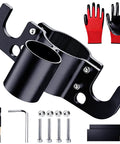 Heavy Duty Aluminum Trailer Chain Organizer With 7 Way Plug Holder and accessories, rust proof and weather ready